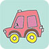 可爱卡车图画册