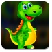 救援绿色小恐龙