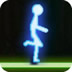 一路狂奔的霓虹人