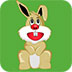 快乐的兔子