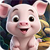 救援顽皮的猪