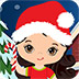 救援快乐的圣诞女孩