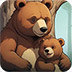 救援顽皮的小熊