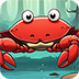 救援顽皮的红蟹
