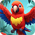 救援猩红色鹦鹉