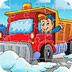 冬季卡车拼图