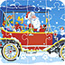 圣诞节汽车拼图