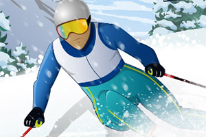 按此进入游戏超级滑雪王