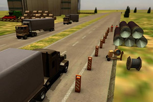 按此进入游戏3D美国大货车