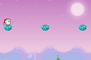 按此进入游戏圣诞雪人要回家