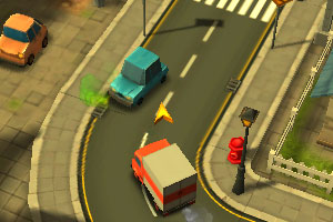 按此进入游戏3D小镇停车
