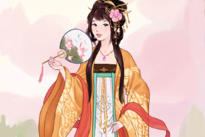 按此进入游戏古典女孩的穿搭
