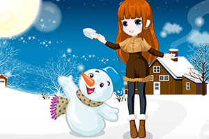 按此进入游戏堆个雪人吧