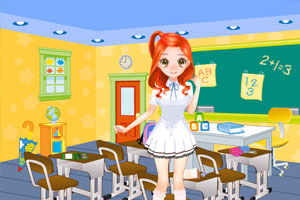 按此进入游戏艾比的可爱制服