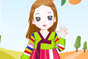 按此进入游戏中秋传统韩服