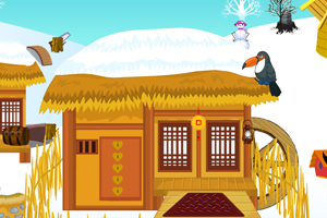 按此进入游戏逃出雪地小屋