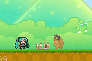 按此进入游戏初音历险记
