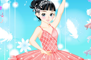 按此进入游戏可爱芭蕾小女孩