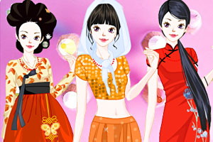 按此进入游戏古装美女服饰秀