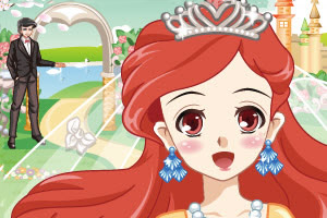 按此进入游戏王子和美人鱼公主的婚礼