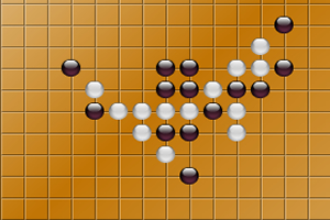 按此进入游戏简单五子棋