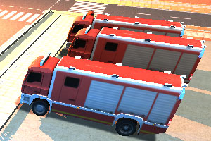 按此进入游戏3D消防车停车