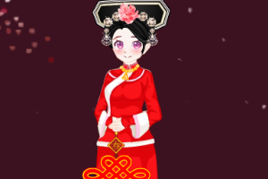 按此进入游戏可爱小格格过新年