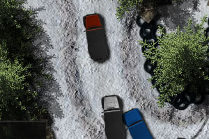按此进入游戏冰雪赛道赛车