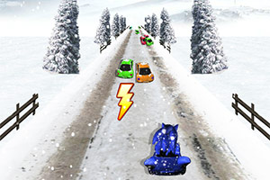 按此进入游戏索尼克雪地驾驶