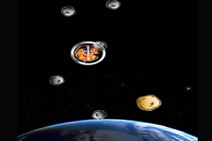 按此进入游戏小行星撞击地球