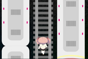 按此进入游戏女孩走铁轨