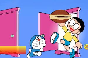 按此进入游戏机器猫抢甜饼