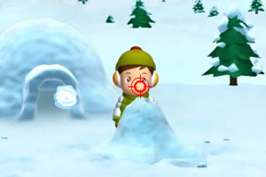 按此进入游戏雪地里的大战