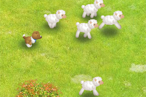 按此进入游戏牧羊犬赶小羊