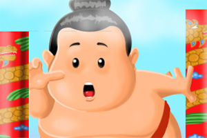 按此进入游戏相扑选手大跳跃