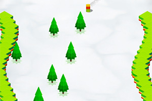 按此进入游戏滑雪小能手